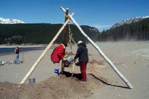 Archeology in the Canadian Rockies, Banff National Park