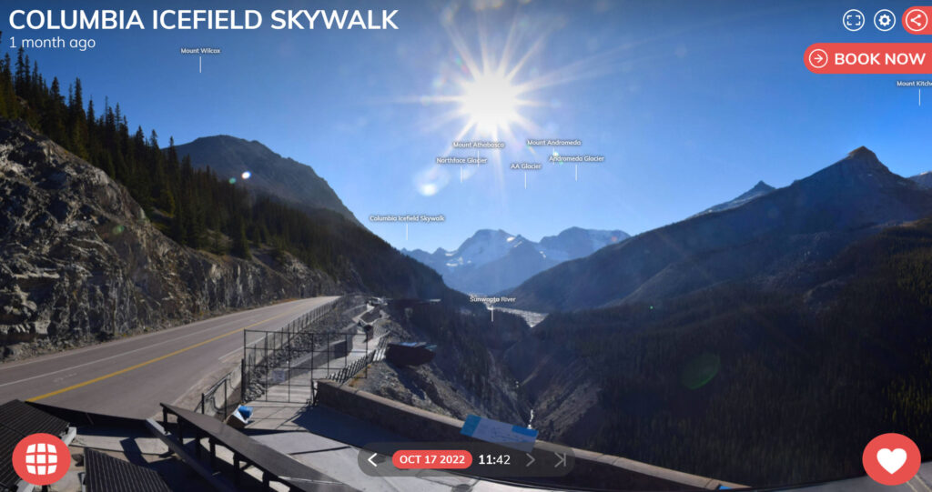 Columbia Icefield Sky Walk Webcam