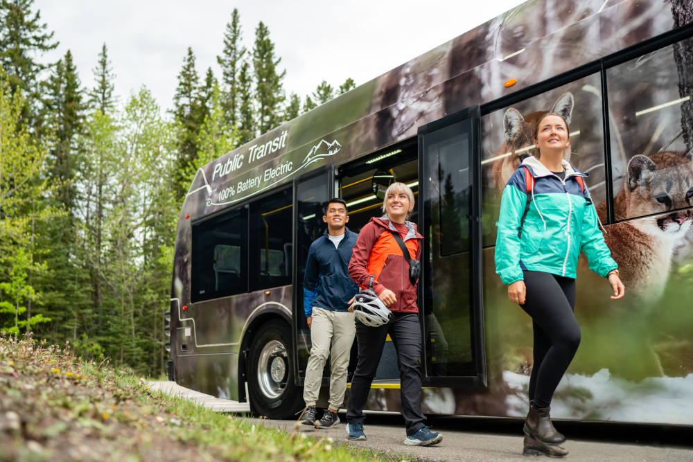 Use ROAM transit for a Banff on a budget vacation