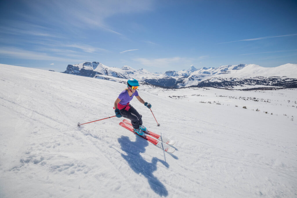 Skiing in Banff